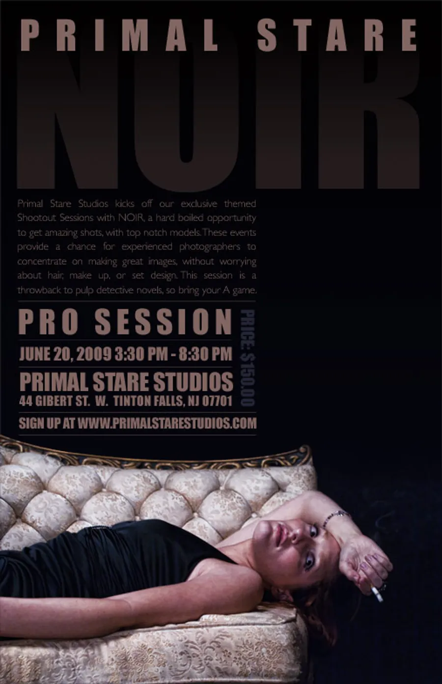 primal stare noir poster