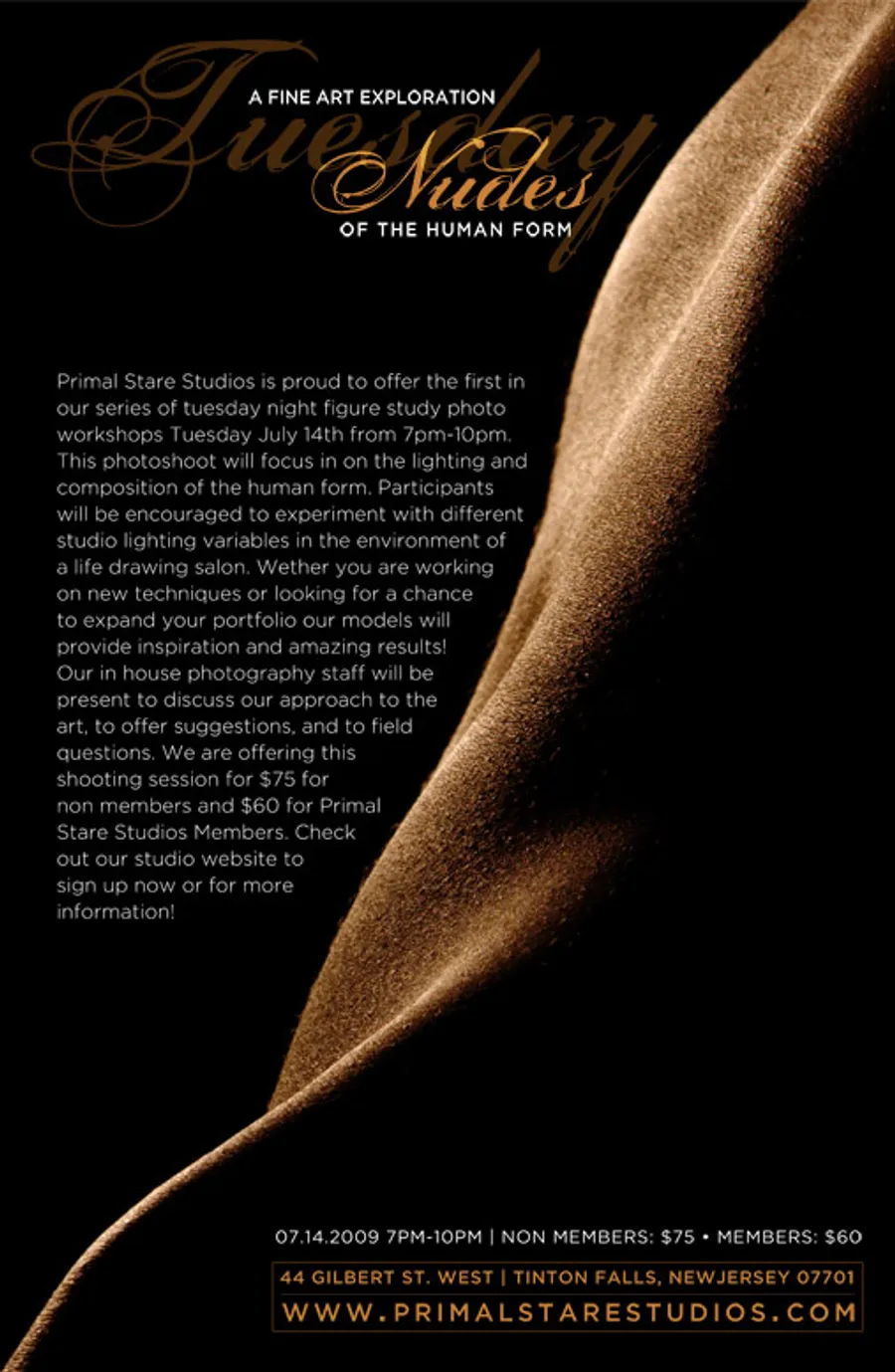 primal stare tuesday nudes poster