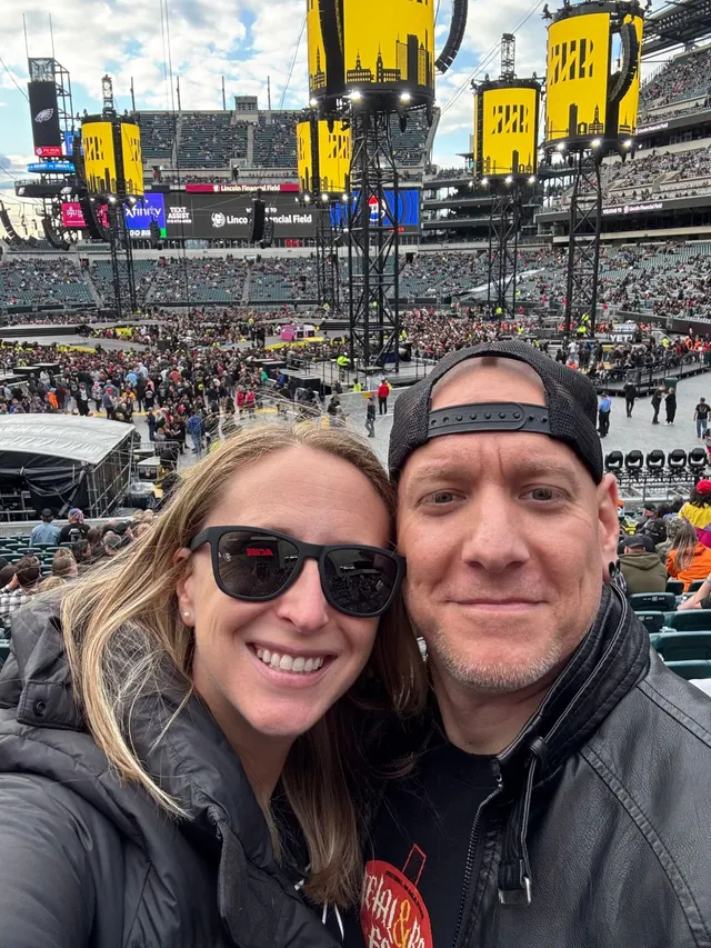 concert selfie