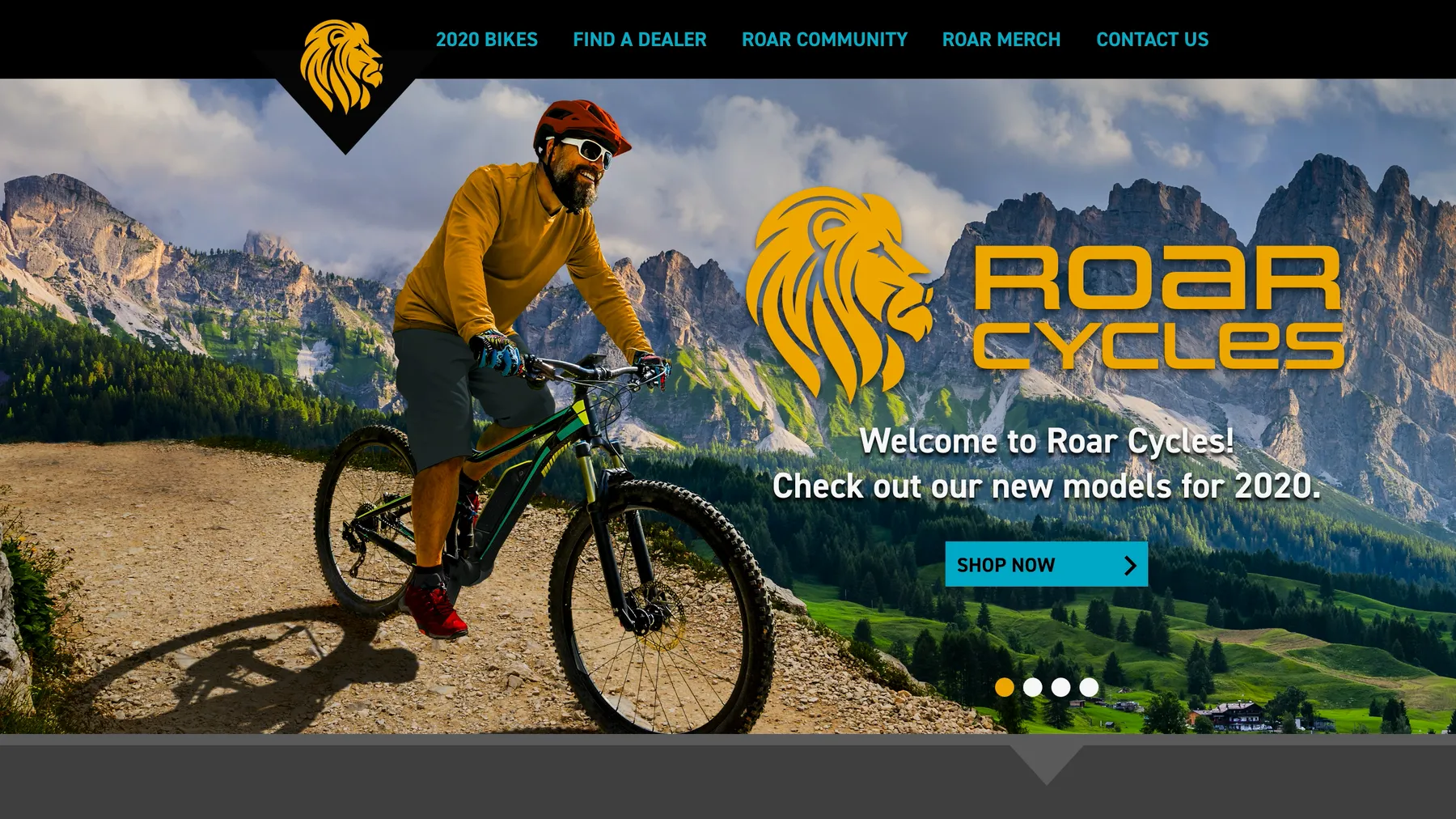 Screenshot of Roar Cycles